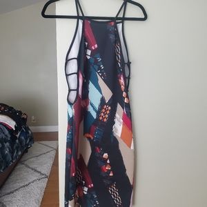 Pattern print dress